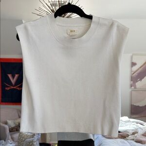 Maeve by Anthropologie Cream Sleeveless Sweater
XS